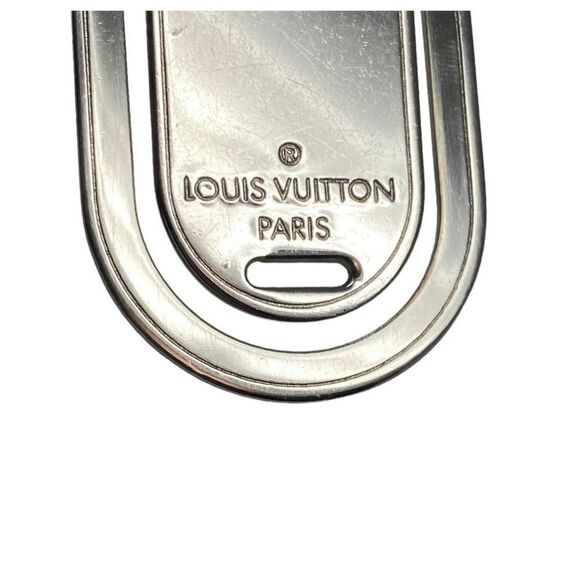 Louis Vuitton Silver Tone Pance Abie Money Clip - Picture 3 of 4
